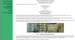 Desktop Screenshot of drliuchineseclinic.com